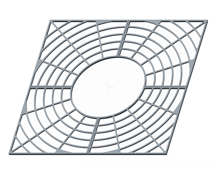 900 MM Clear Opening Tree Grate